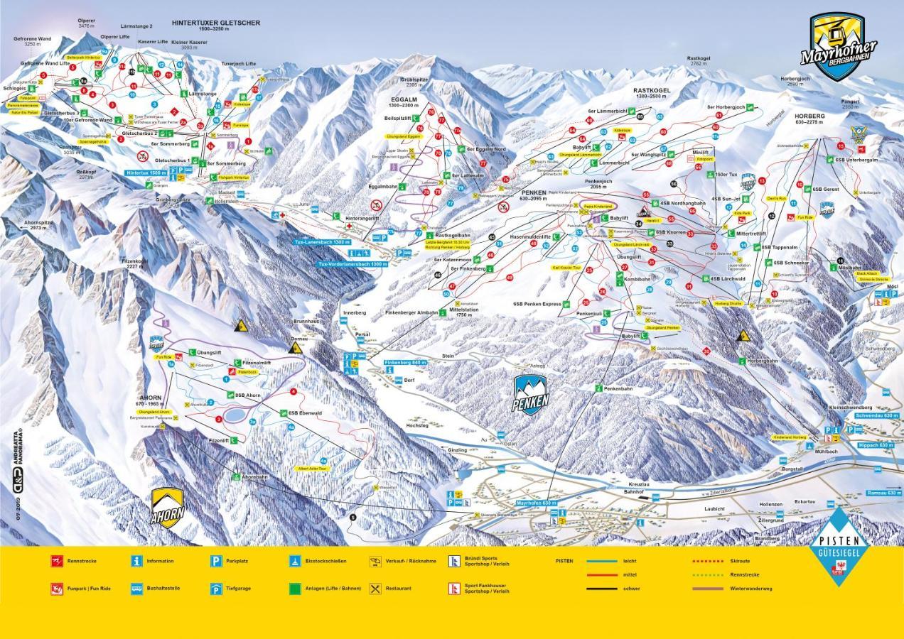 Landhaus Zum Griena Mayrhofen Kültér fotó