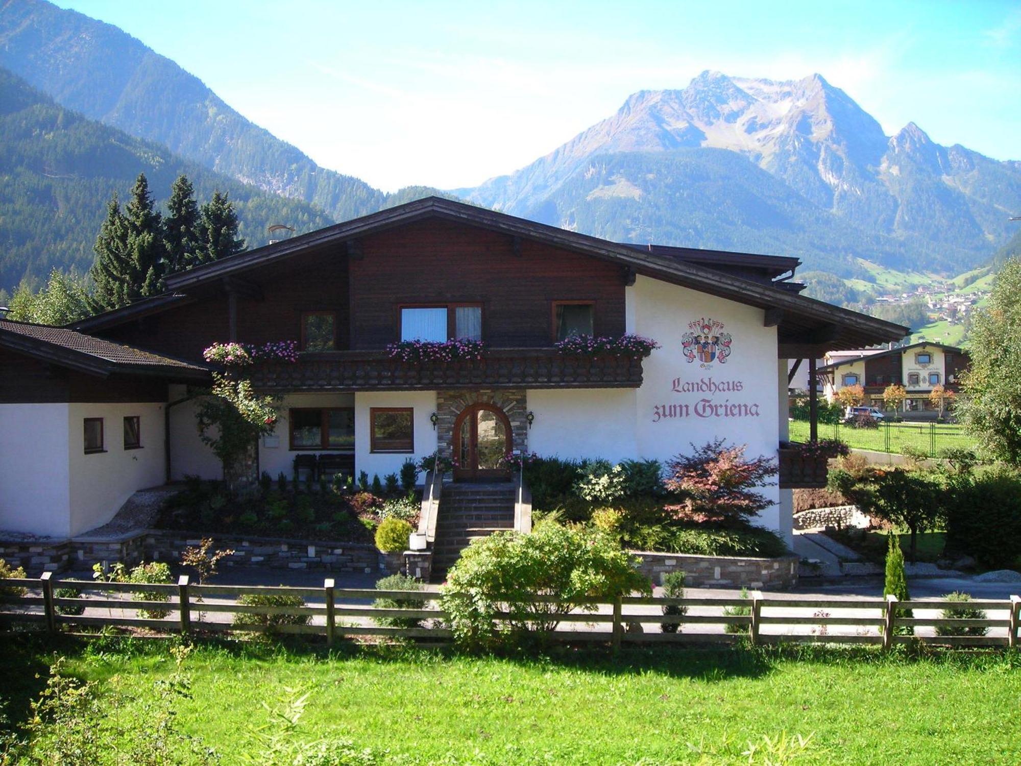 Landhaus Zum Griena Mayrhofen Kültér fotó
